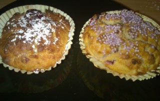 Kirsch-Kokos Muffins