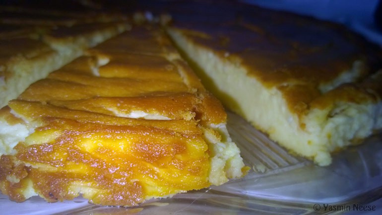 Saftiger Käsekuchen ohne Boden für Leckermäuschen