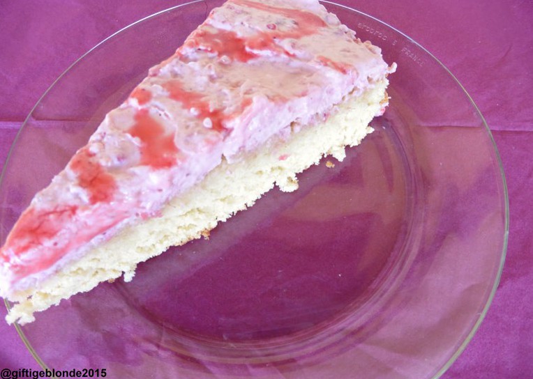 Himbeer-Rosentraum-Torte