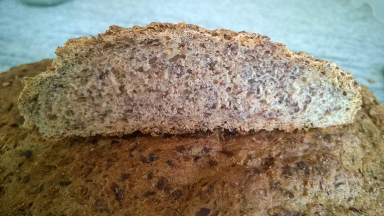 Schnelles Vollkornbrot in nur 5 Minuten ohne &amp;quot;Gehen lassen&amp;quot;