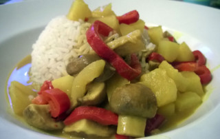 Veganes-Curry
